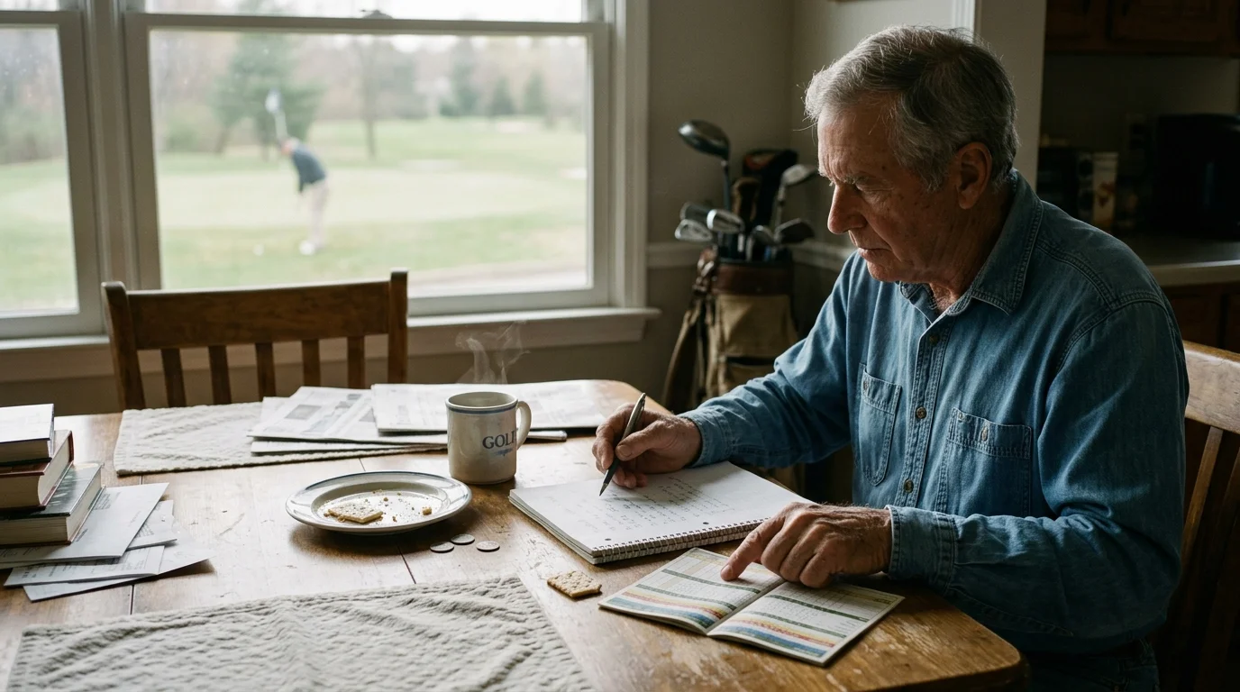 Editorial photograph illustrating: Quantifying the Value of Free Golf Privileges